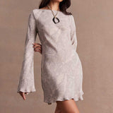 SOVERE / - Inara Bias Mini Dress - Shadow