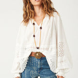 SPELL - Love In The Afternoon Lace Blouse - Daisy