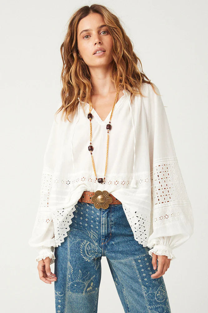 SPELL - Love In The Afternoon Lace Blouse - Daisy