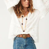 SPELL - Love In The Afternoon Lace Blouse - Daisy