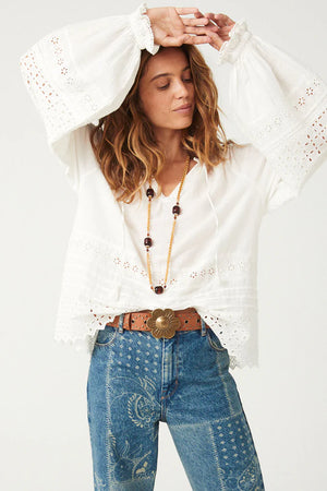 SPELL - Love In The Afternoon Lace Blouse - Daisy