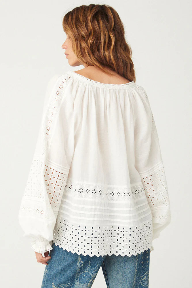 SPELL - Love In The Afternoon Lace Blouse - Daisy