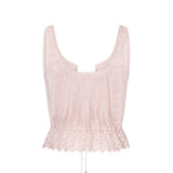 SPELL - Love In The Afternoon Lace Cami - Rose Water