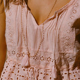 SPELL - Love In The Afternoon Lace Cami - Rose Water