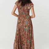 SPELL - Mojave Lily Shirred Maxi Dress