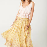 SPELL - Rebel Spirit Tassel Maxi Skirt - Daffodil