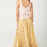 SPELL - Rebel Spirit Tassel Maxi Skirt - Daffodil