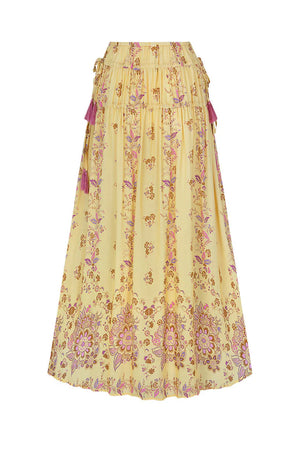 SPELL - Rebel Spirit Tassel Maxi Skirt - Daffodil