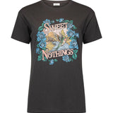 SPELL - Sweet Nothings Biker Tee - Charcoal