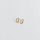 LUV AJ - The Baby Pave Huggies - Gold