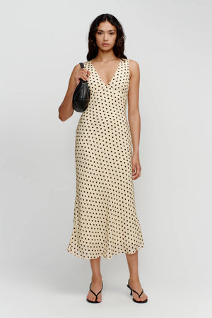 OWNLEY - Tulip Midi Dress - Butter Spot