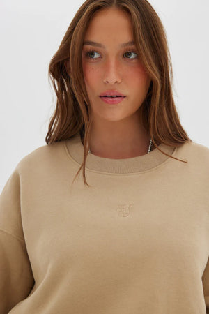 TOAST SOCIETY - Crew Jumper - Tan