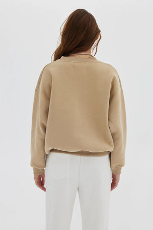 TOAST SOCIETY - Crew Jumper - Tan