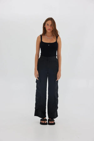 TOAST SOCIETY - The Cargo Pant - Black