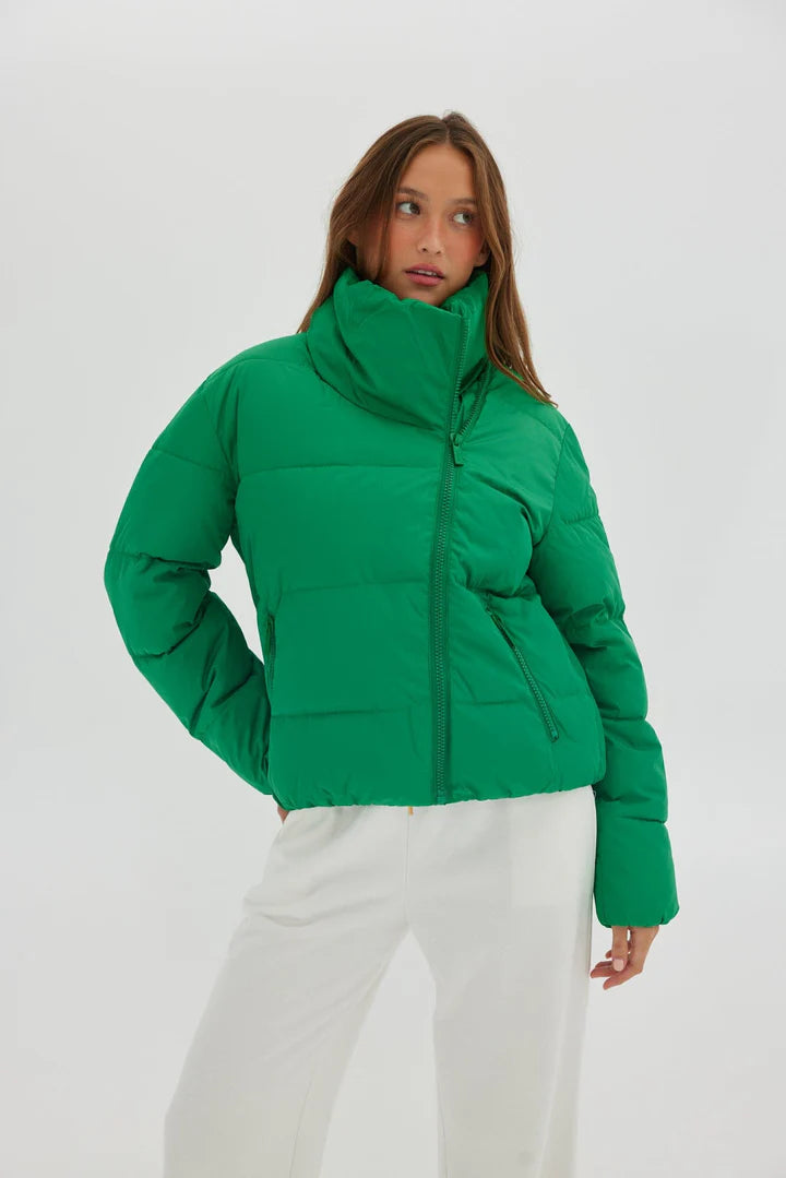 TOAST SOCIETY - Jupiter Puffer Jacket - Kermit