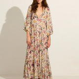 AUGUSTE - Amanza Maxi Dress - Evelina Print