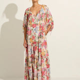 AUGUSTE - Autumn Maxi Dress - Genevieve