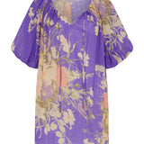 AUGUSTE - Cora Mini Dress - Lavender Floral