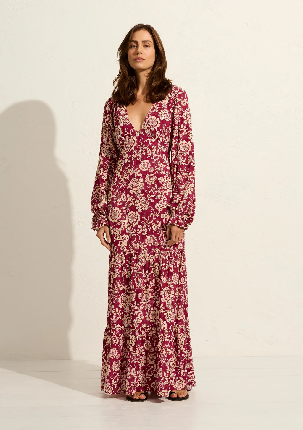 AUGUSTE - Clovette Maxi Dress - Clover Print
