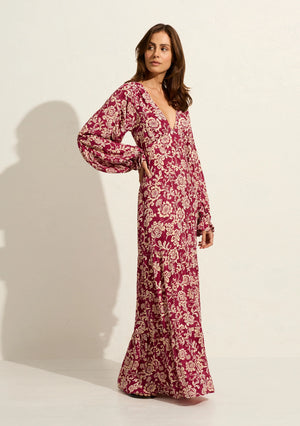 AUGUSTE - Clovette Maxi Dress - Clover Print