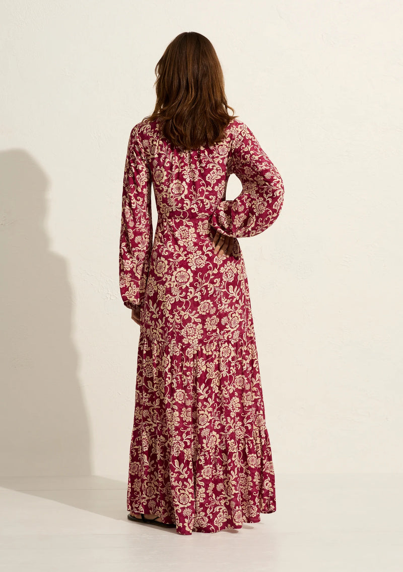 AUGUSTE - Clovette Maxi Dress - Clover Print