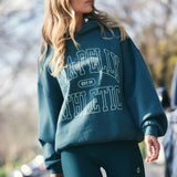 ENA PELLY - Athletic Hoodie - Jade