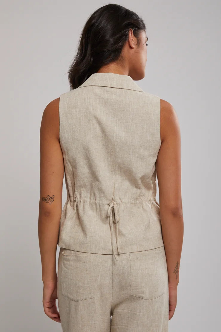 STAPLE THE LABEL - Avery Vest - Natural