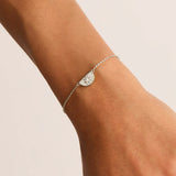 BY CHARLOTTE - Lotus Bracelet | Silver