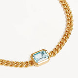 BY CHARLOTTE - Calm Your Soul Topaz Curb Bracelet