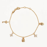 BY CHARLOTTE - Love Unlocked Charm Bracelet