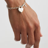 BY CHARLOTTE - Love Unlocked Padlock Bracelet | Silver