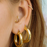 LUV AJ - Baby Amalfi Tube Hoops