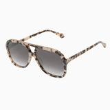 Valley Eyewear - Bang - Ivory Tort w. Rose Gold Metal Trim / Black Gradient Lens