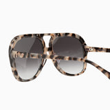 Valley Eyewear - Bang - Ivory Tort w. Rose Gold Metal Trim / Black Gradient Lens