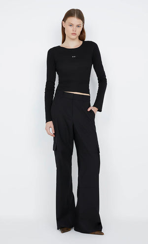 BEC + BRIDGE - B+B Long Sleeve Top - Black