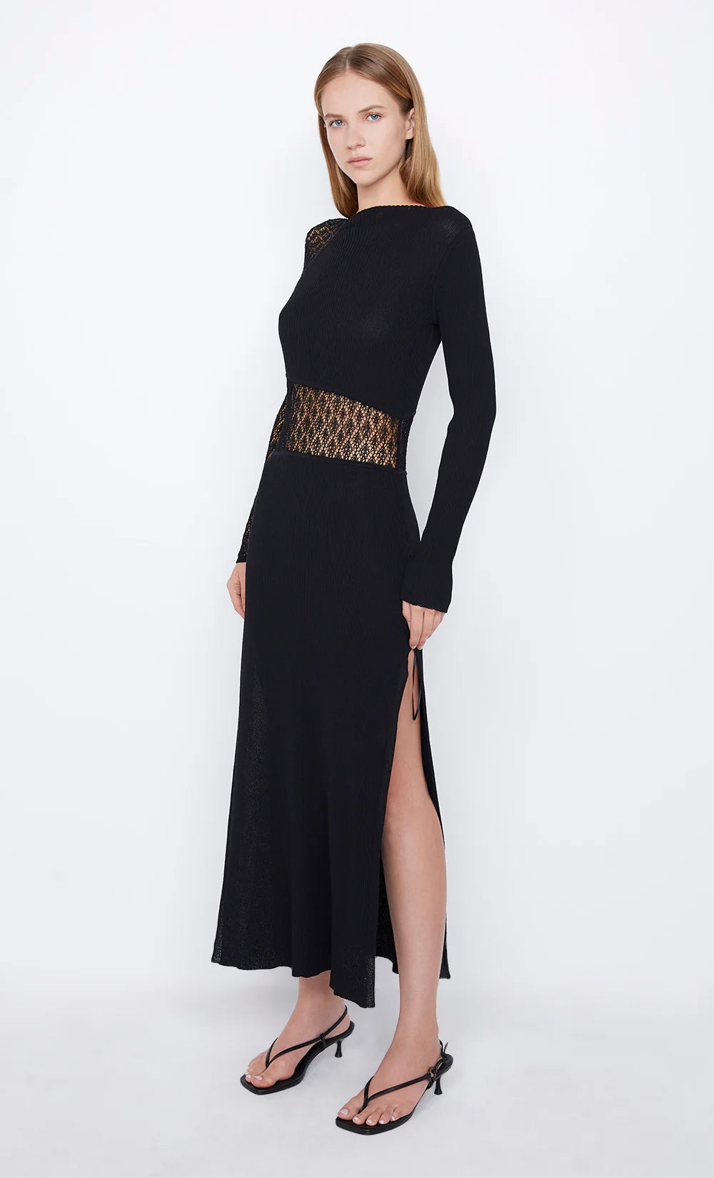 BEC +BRIDGE - Chantelle Long Sleeve Dress - Black