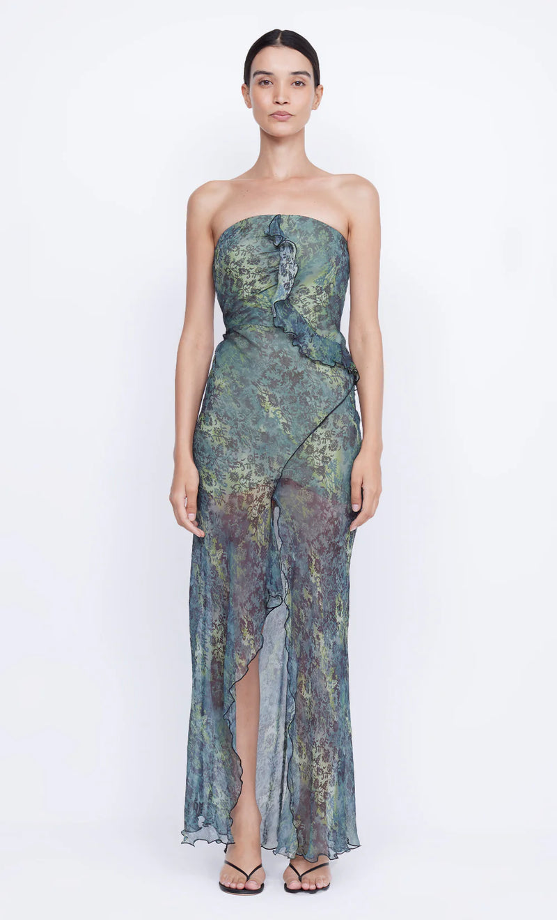 BEC + BRIDGE - Opal Strapless Maxi Dress - Nouveau Bleue