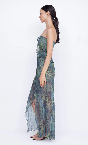 BEC + BRIDGE - Opal Strapless Maxi Dress - Nouveau Bleue