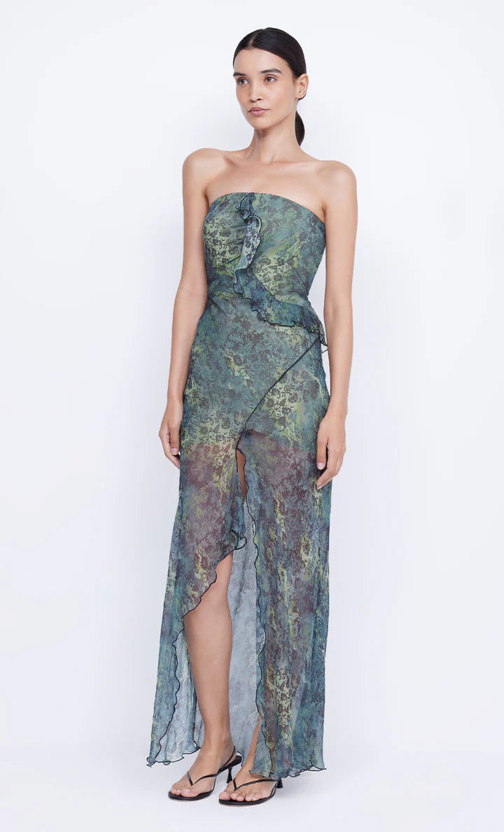 BEC + BRIDGE - Opal Strapless Maxi Dress - Nouveau Bleue