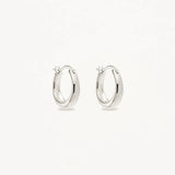 BY CHARLOTTE - Infinite Horizon Small Hoops - Sterling Silver