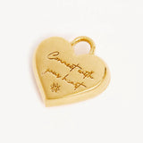 By Charlotte - Connect With Your Heart Hoops - 18K Gold Vermeil