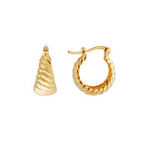 FAIRLEY - Flarred Croissant Hoops