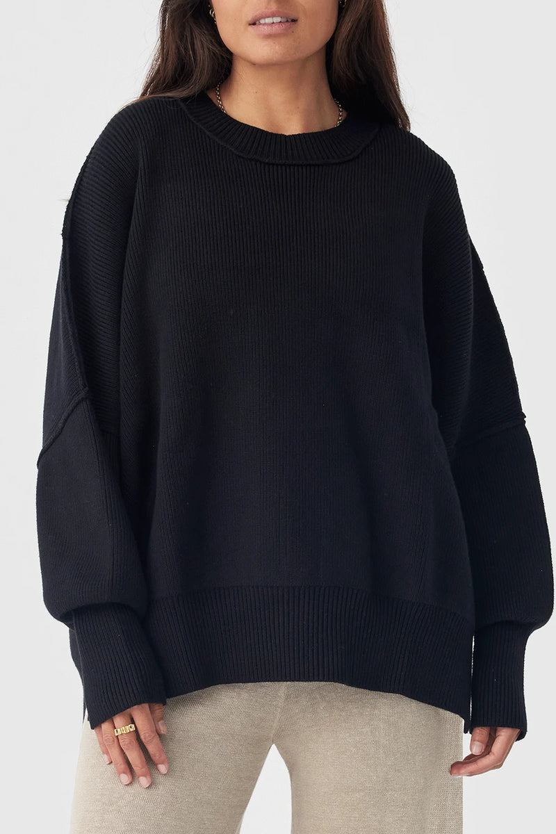 ARCAA - Harper Knit Sweater - Black