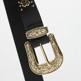 SOL SANA - Eastwood Belt - Black / Gold