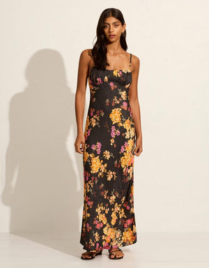 AUGUSTE - Lavinia Maxi Dress  - Black