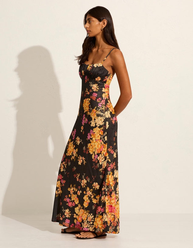 AUGUSTE - Lavinia Maxi Dress  - Black