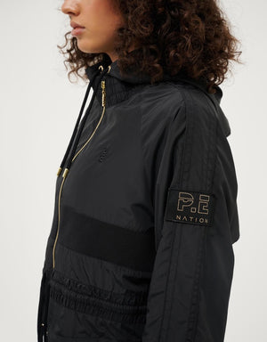 P.E NATION - Cropped Man Down Jacket - Black