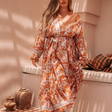 MAHLI - Before Sunrise Duster Gown - Amber