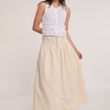 ROLLAS - Maisie Knit Top - White