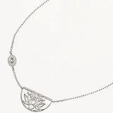 BY CHARLOTTE - Eye Of Peace Necklace - Silver